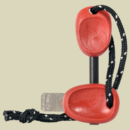 Swedish FireSteel Bio scout rot - rockyred