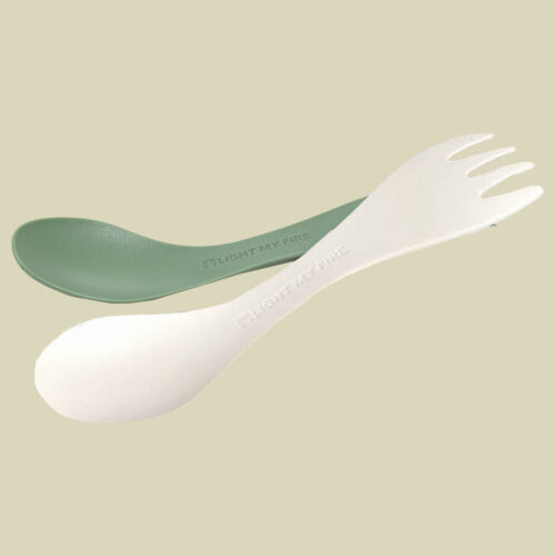 Swedish Spork Little 2-Pack Kids mehrfarbig - sagegreen/cream