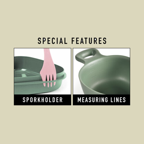 Outdoor MealKit 2.0 one size blau - hazy blue