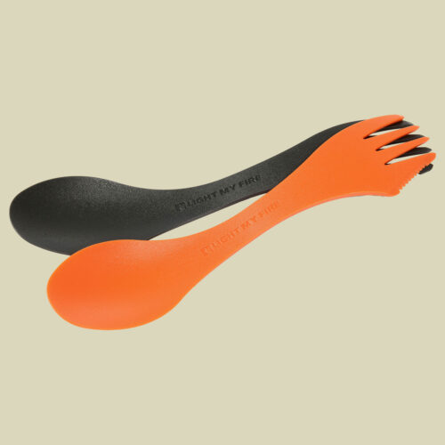 Spork medium 2-pack one size mehrfarbig - rustyorange/slatyblack