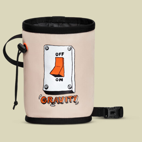 Gym Print Chalk Bag weiß one size - climbing scene AOP