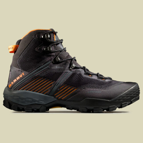 Ducan II High GTX Men UK 9 schwarz - black dark tangerine
