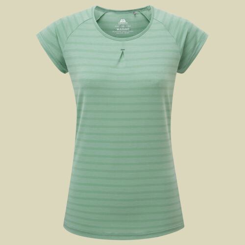Equinox Tee Women L/14 grün - lichen stripe