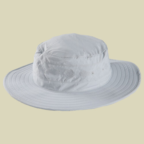 Womens Solar Roller Sun Hat blau L - titanium-rice embroidery