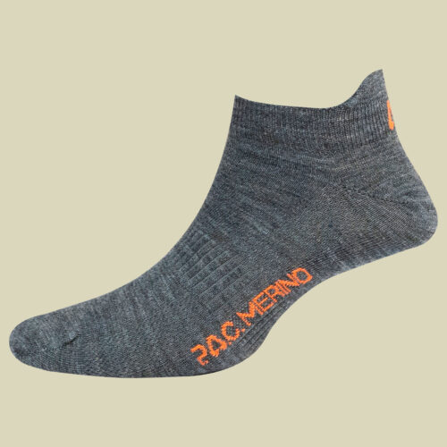 P.A.C. SP Merino Quarter Unisex 35-38 grau - grey melange