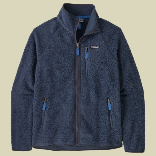Retro Pile Jacket Men blau II L - new navy w/sunken blue