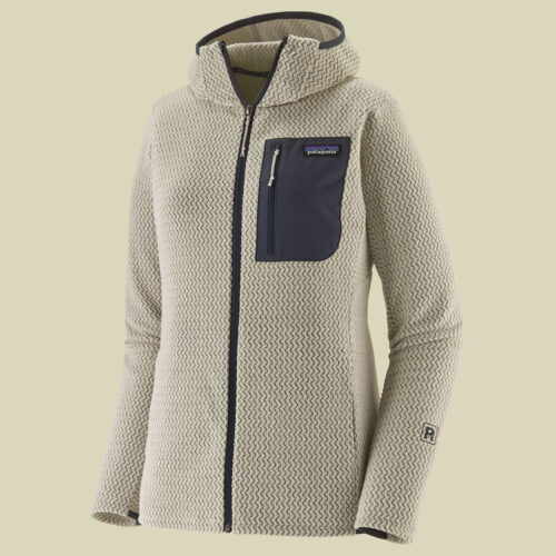 R1 Air Full-Zip Hoody Women weiß L - wool white