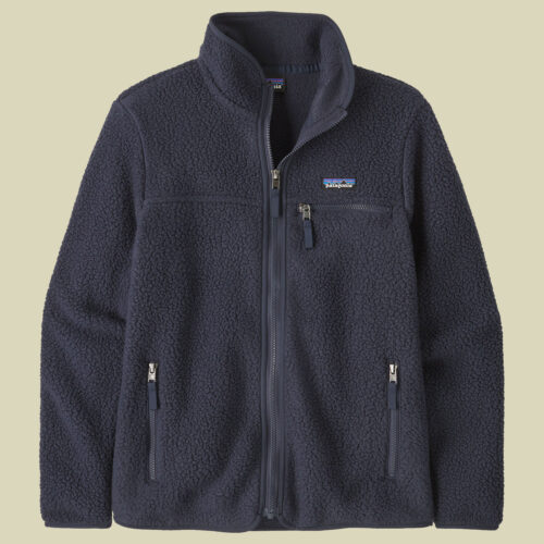 Retro Pile Jacket Women blau II L - sunken blue