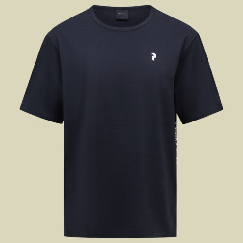 Trail SS Tee Men L schwarz - black