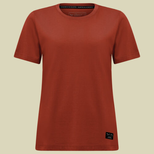 Eagle Logo Patch T-Shirt Women 38 orange - etruscan red