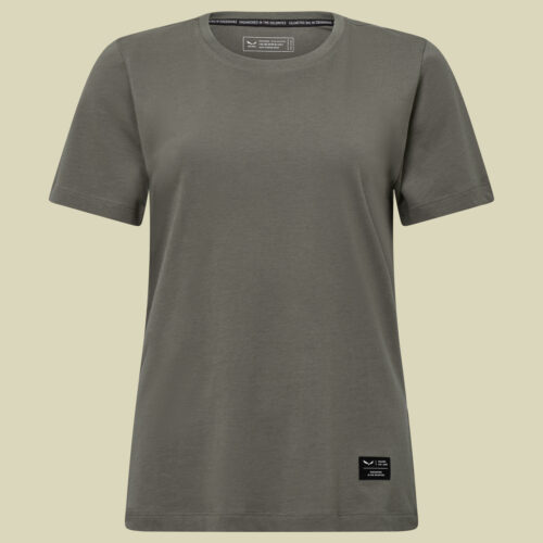 Eagle Logo Patch T-Shirt Women 40 grün - faded green