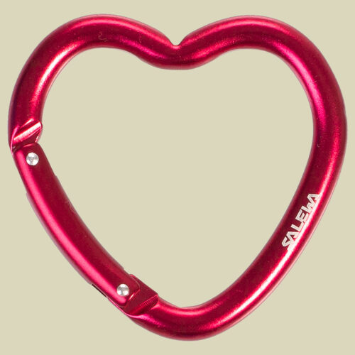 Heart Carabiner Farbe red
