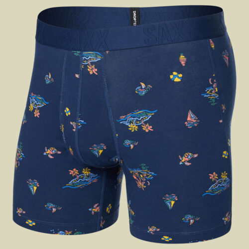 Droptemp Cooling Cotton Boxer Brief Fly mehrfarbig L - island life-midnight