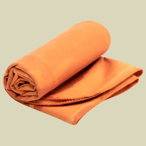 Drylite Towel orange M - outback sunset