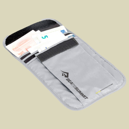 Neck Wallet RFID one size grau - Farbe high rise