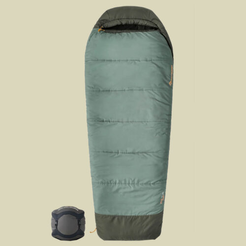 Boab Synthetic Sleeping Bag Regular Wide grau/seegrün