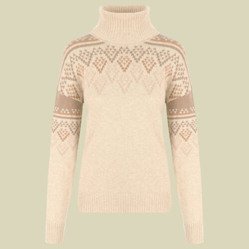 Azha Roll Neck Women L beige - peetho