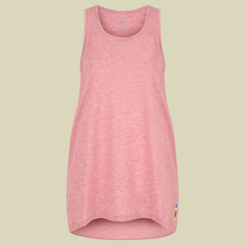 Asha Tank Women rosa L - Farbe mineral red texture
