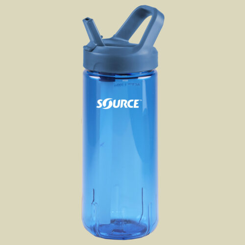 ACT Tritan single wall mit Trinkhalm 0,70 L blau - bayou blue