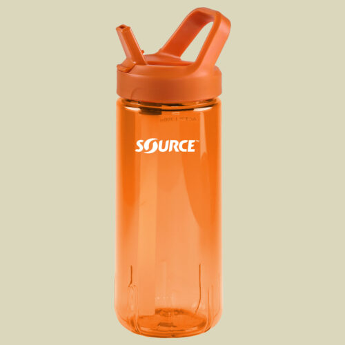 ACT Tritan single wall mit Trinkhalm 0,70 L orange - amber orange