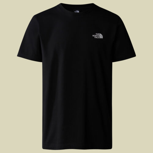 S/S Simple Dome Tee Men M schwarz - TNF black