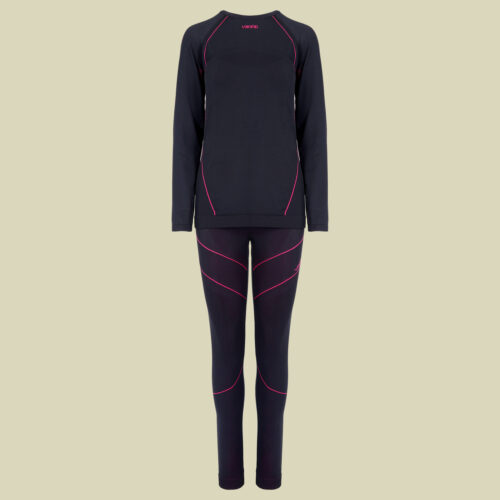 Base Layer Viking Paras Lady Set L schwarz - black/pink