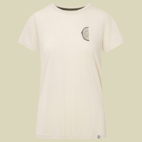 T-Shirt Viking Rune Bamboo Women S beige - beige/olive